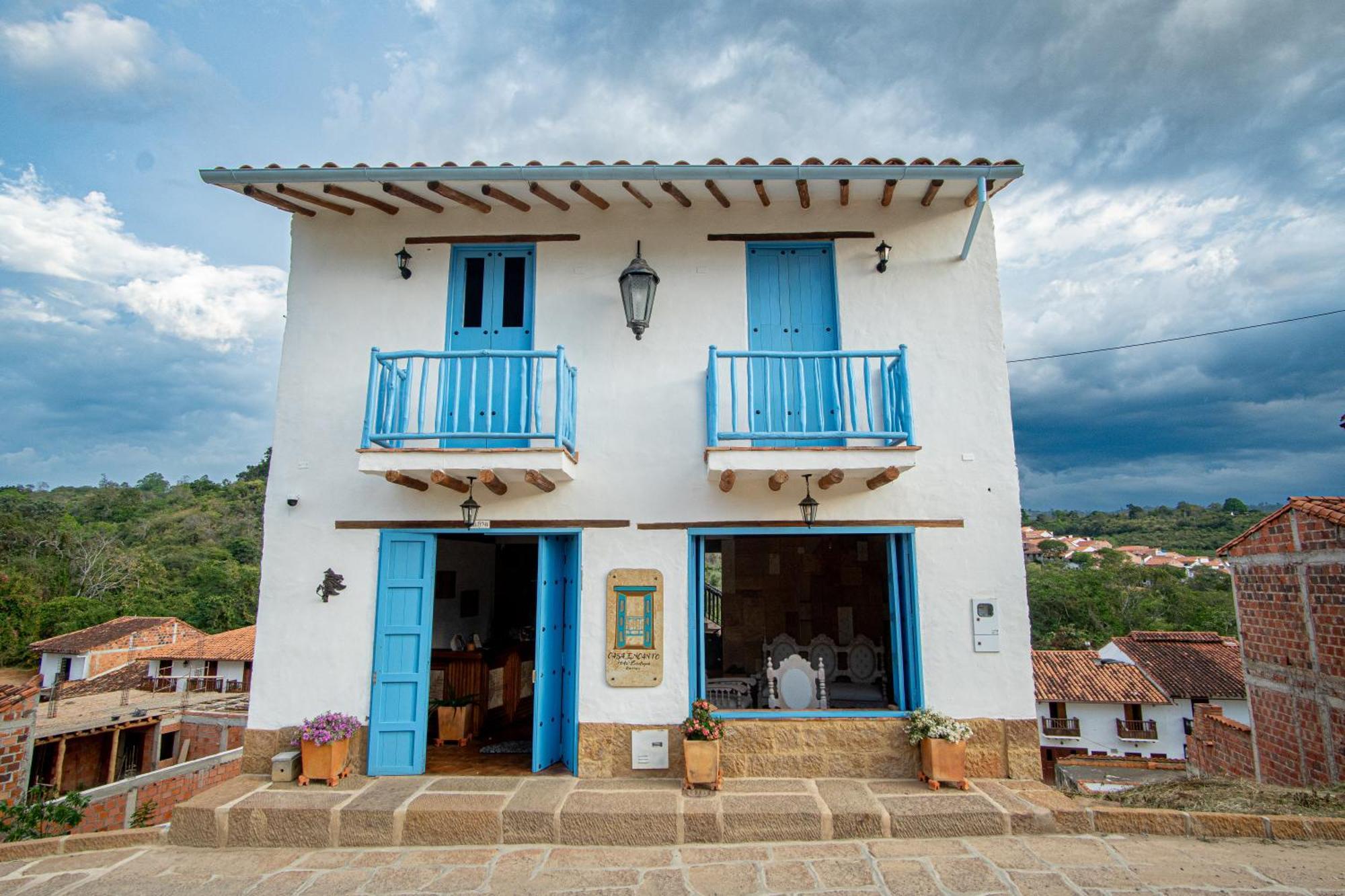 Hotel Boutique Casa Encanto Barichara Eksteriør billede